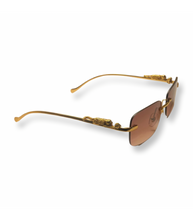 Load image into Gallery viewer, Wealthy Elephant Gold &amp; Tan   “Zoo Edition Glasses”
