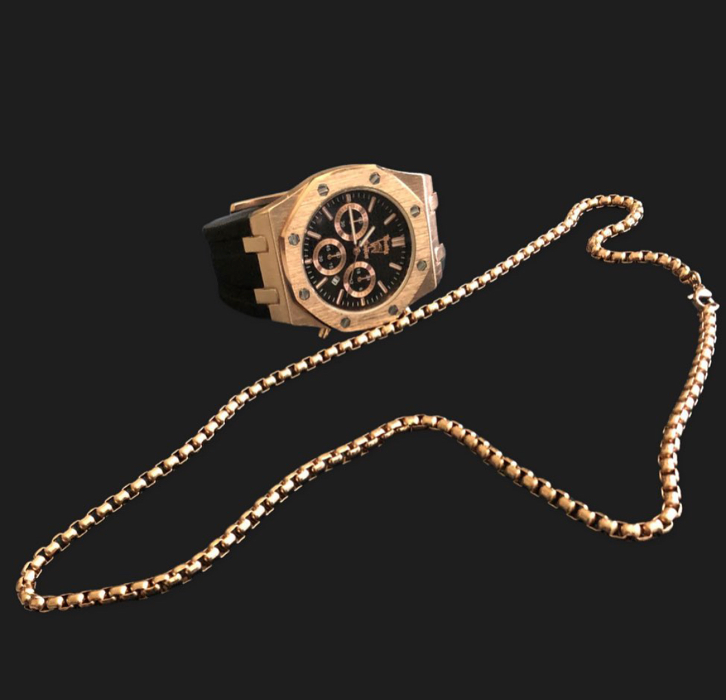 Rose Gold Wealthy Elephant Designer Watch Unisex 40mm Limited Edition New