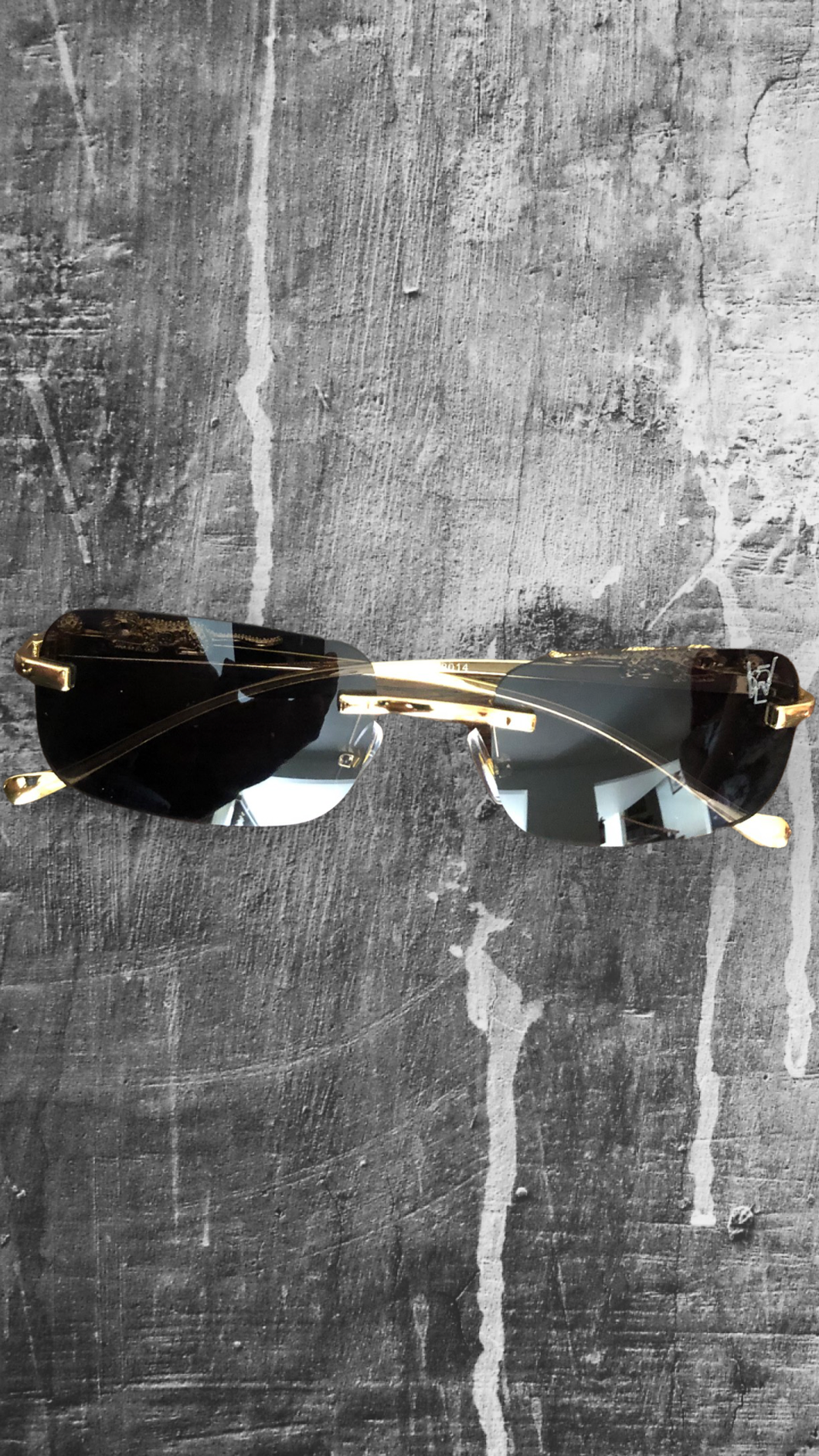 Wealthy Elephant Black & Gold “Zoo Edition Glasses”